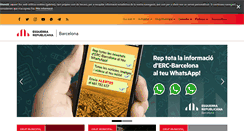 Desktop Screenshot of esquerrabcn.cat